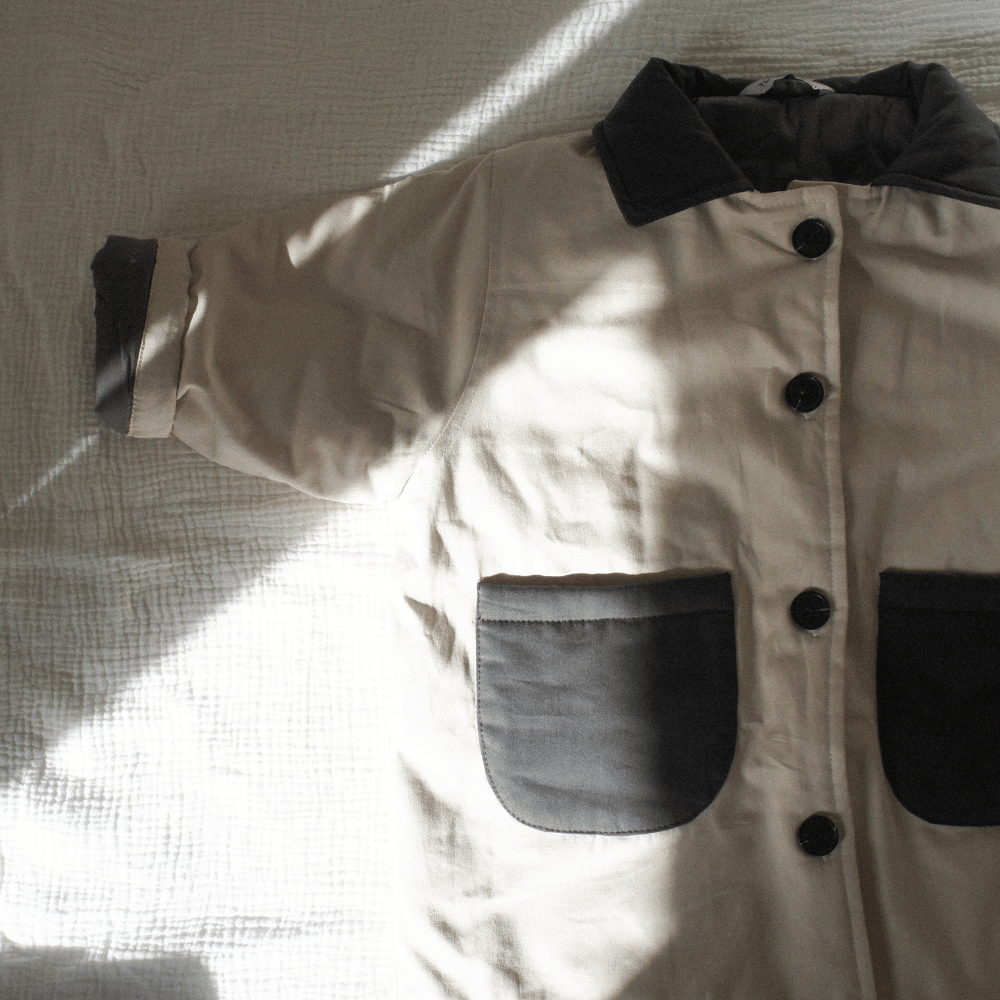 Tothemoon ☾ Tothemoon ☾ - Mosey Padded Long coat - Cotton & Recycled Polyester 2y