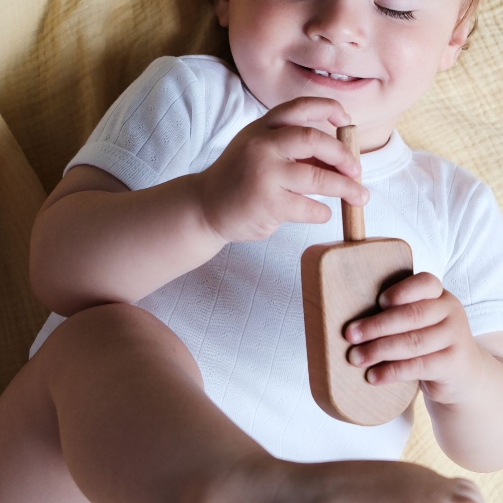 Tothemoon ☾ - Body - Short sleeve - Organic cotton - Pointelle