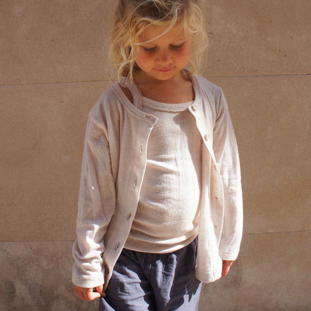 Tothemoon ☾ Tothemoon ☾ - Kids Cardigan - 100% Wool - Moonbeam Clothing 86/92