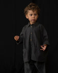 Zacht Lange Mouwen Shirt - Asphalt