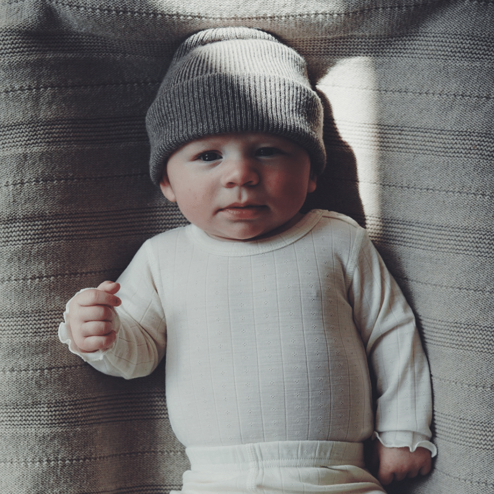 Tothemoon ☾ Tothemoon ☾ - Body - Long sleeve - Curled ends - Wool & silk - Pointelle Clothing 50