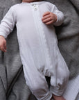 Tothemoon ☾ - Sleep suit - 2 in 1 Foot - With zipper - Organic cotton - Pointelle