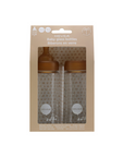 Glazen drinkfles - 250ml - Medium flow - Set van twee