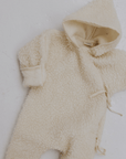 Snuggle suit - 100% Wool - Milk