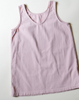 Tothemoon ☾ - Ziggy dress - V-shaped back - 100% Cotton - Handmade in Holland - Old Rose
