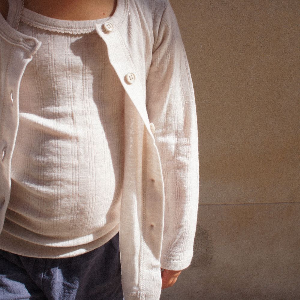 Tothemoon ☾ Tothemoon ☾ - Kids Cardigan - 100% Wool - Moonbeam Clothing 86/92