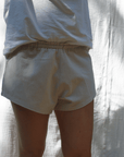 Tothemoon ☾ - Eve shorts - 100% Cotton - Handmade - Women shorts - Maternity wear - Katoen broekje - Zomer strand broekje - Summer - Beach - Zoenvoorgust.com 
