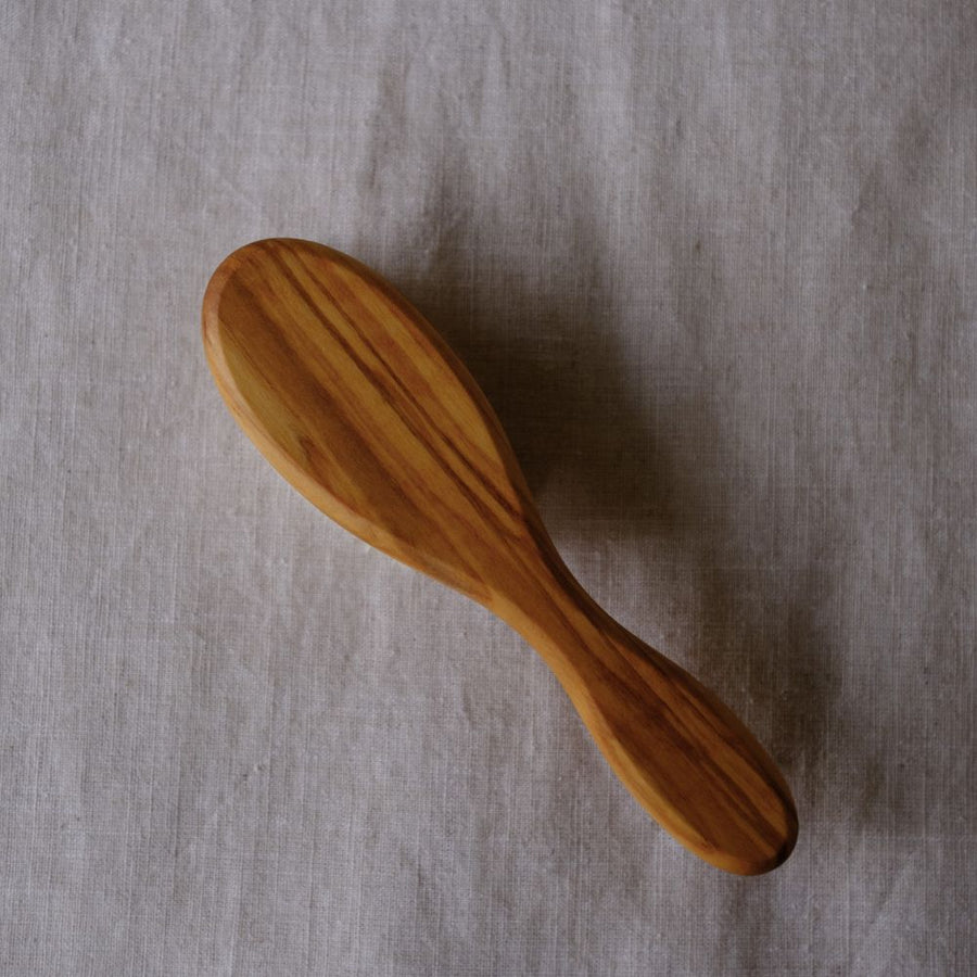 Baby brush - Olive wood & goat hair