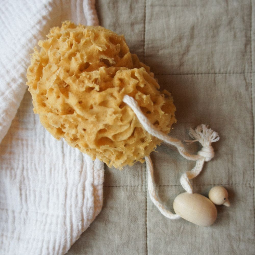 Tothemoon ☾ Natural Bath Sponge - Beechwood duckling Default Title