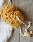 Natural Bath Sponge -  Beechwood duckling