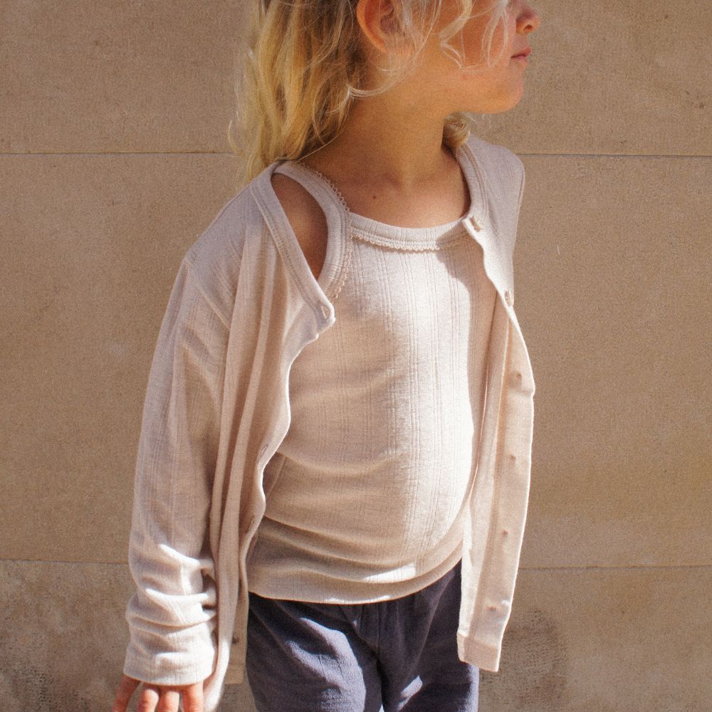 Tothemoon ☾ Tothemoon ☾ - Kids Cardigan - 100% Wool - Moonbeam Clothing 86/92