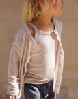 Tothemoon ☾ - Kids Cardigan - 100% Wool - Moonbeam