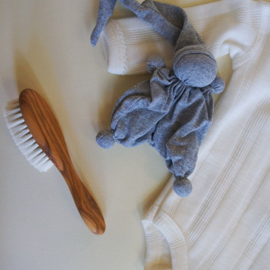 Thumb Buddy - 100% Cotton - Handmade - Grey Melange