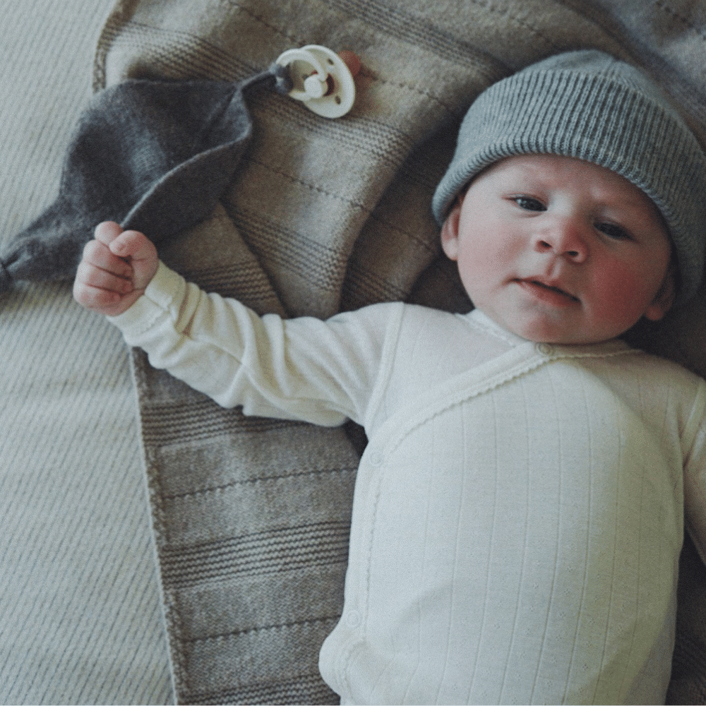 Tothemoon ☾ Tothemoon ☾ - Cross-over body - Long sleeve - Wool & silk - Pointelle Clothing 40