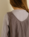 Tothemoon ☾ - Shirt - Long sleeve - Wool & silk - Needle pattern - Dove