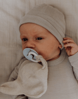 Tothemoon wool & silk baby beanie