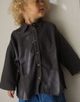 Zacht Lange Mouwen Shirt - Asphalt