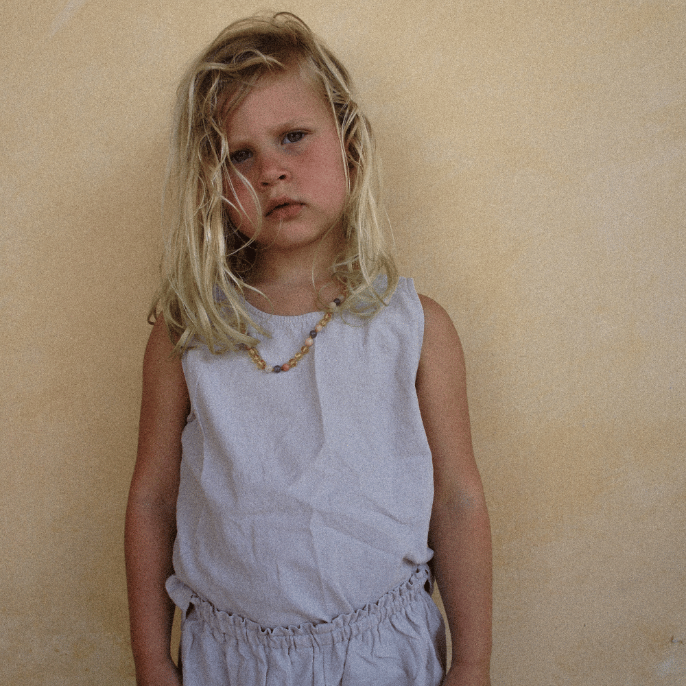 Tothemoon ☾ Tothemoon ☾ - Tita top - V-shaped back - 100% Cotton - Handmade in Holland Clothing Dark Olive / 1Y