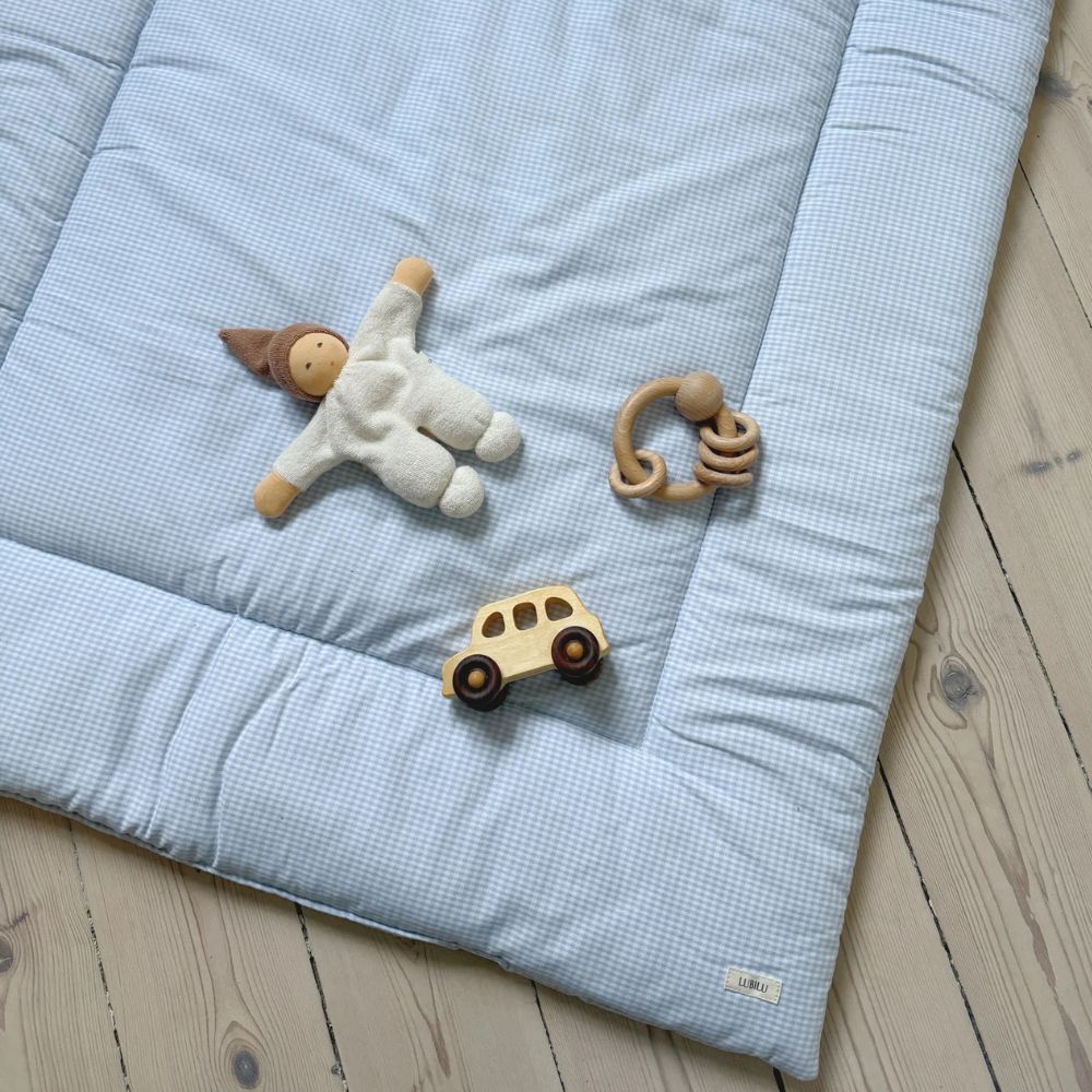 Playmat - Cotton - Soft Blue