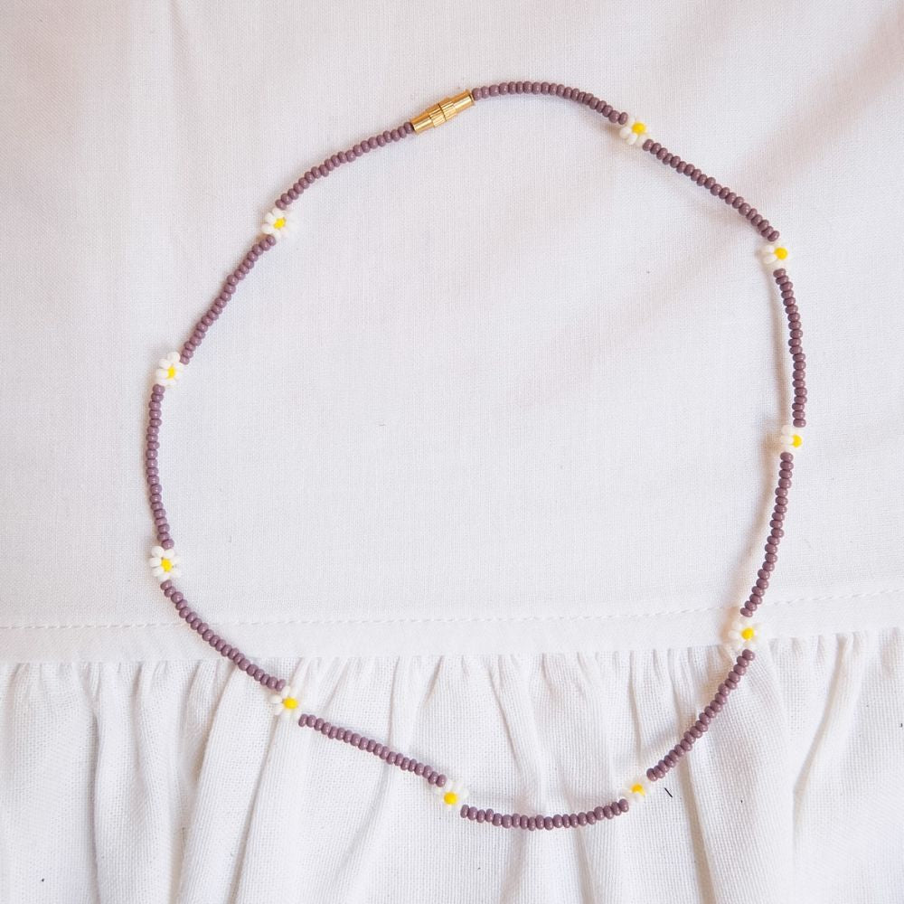 Necklace - Handmade in Kenia - Daisy daisy