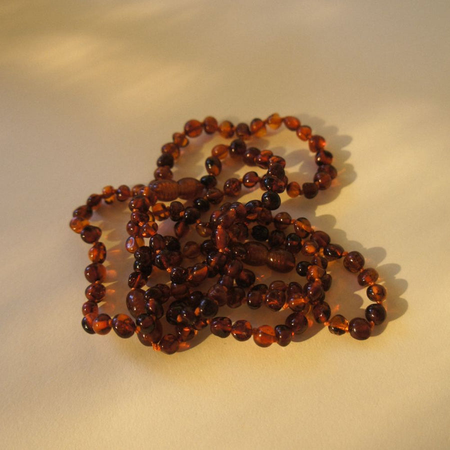 Amber necklace - Kids - 38 cm