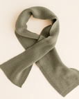 Hvid - Gustave Kids Scarf - 100% Merino wool