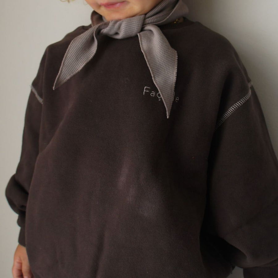 Chunky Trui - Coffee