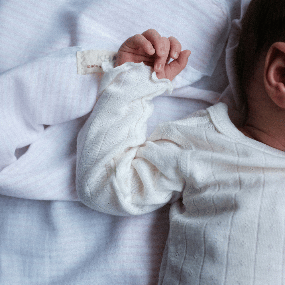 Tothemoon ☾ Tothemoon ☾ - Body - Long sleeve - Curled ends - Wool & silk - Pointelle Clothing 50