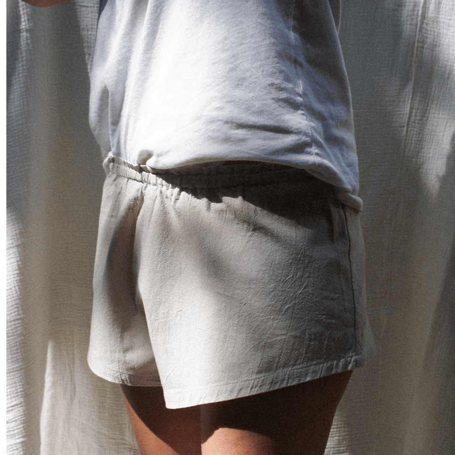 Tothemoon ☾ - Eve shorts - 100% Cotton - Handmade - Women shorts - Maternity wear - Katoen broekje - Zomer strand broekje - Summer - Beach - Zoenvoorgust.com