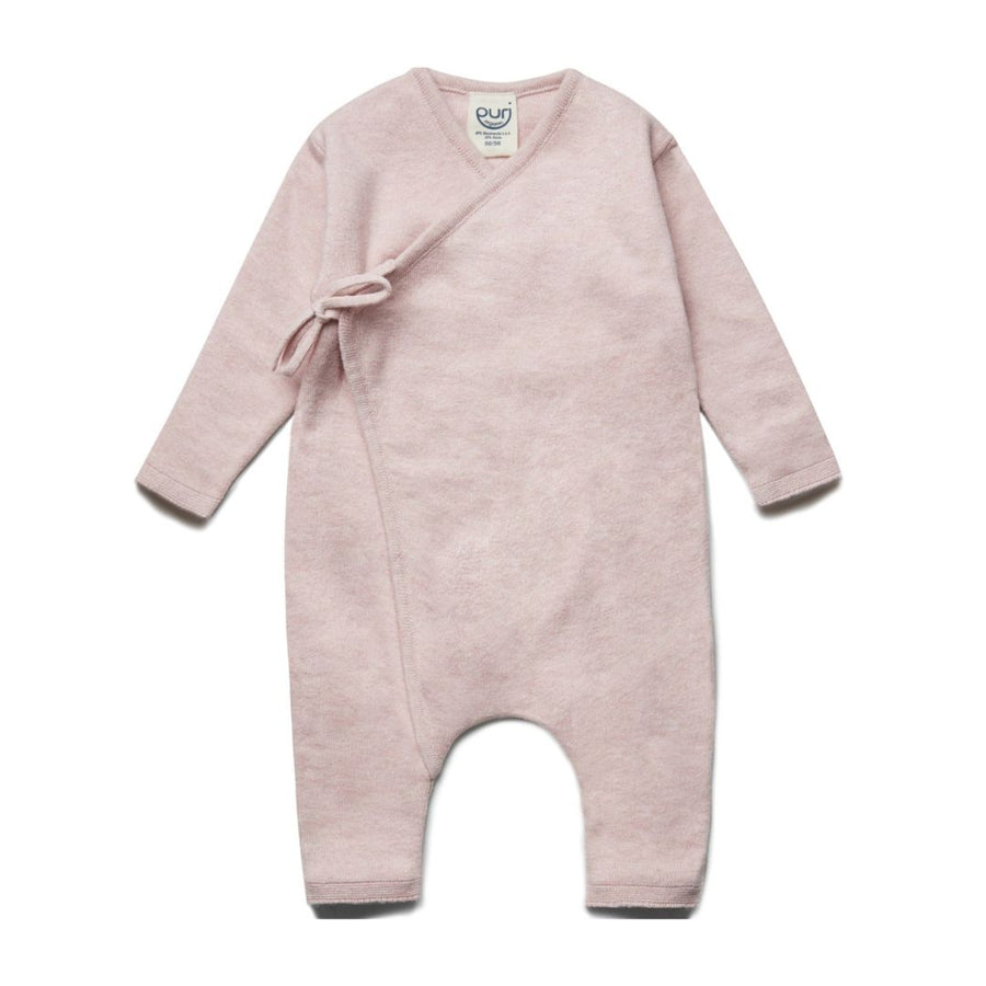 Wrap Around Suit - 80% Cotton & 20% Silk - Rose