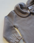 Tothemoon ☾ - Collar Body - Long sleeve - 100% Wool - Rib - Taupe
