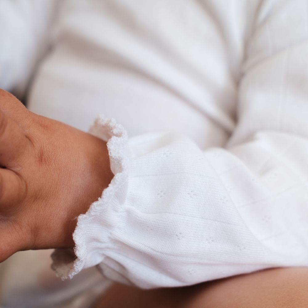 Tothemoon ☾ - Body - Long sleeve - Piquette Endings - Organic cotton - Pointelle