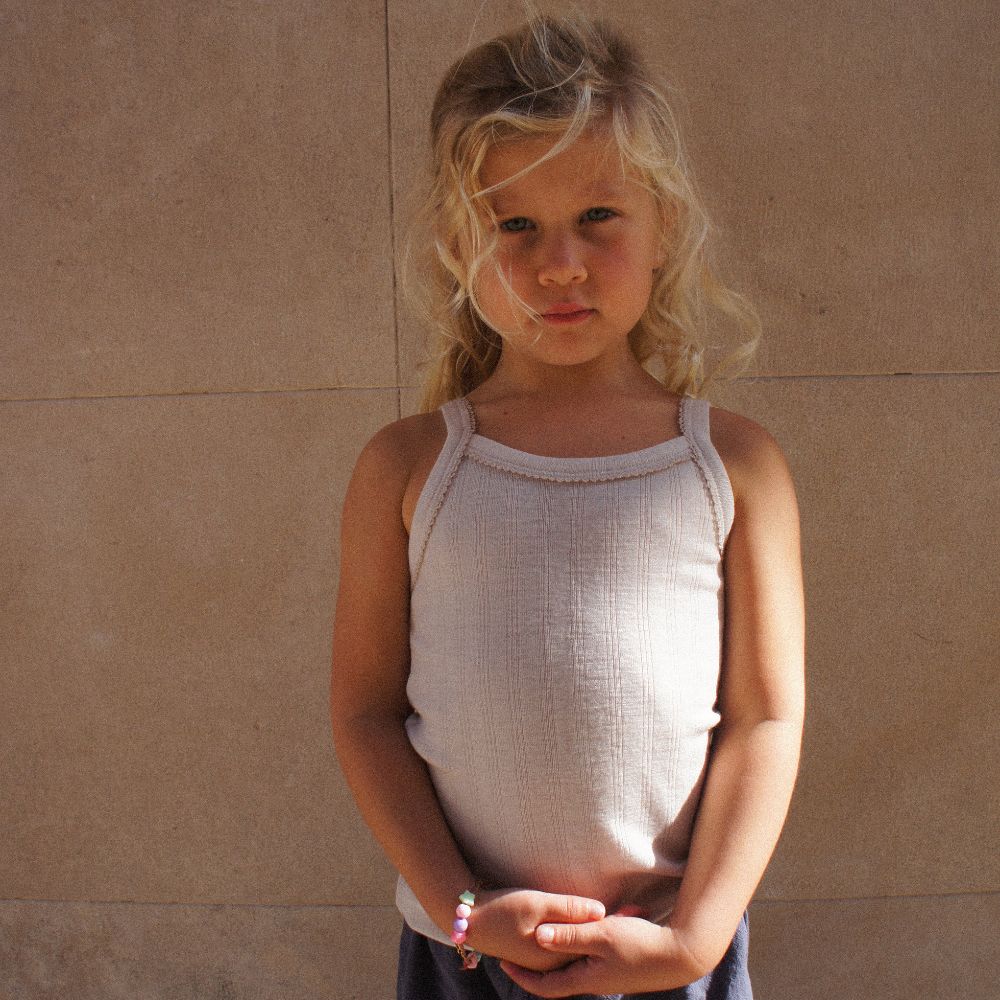 Tothemoon ☾ Tothemoon ☾ - Strap top - 100% Wool - Moonbeam Clothing 86/92