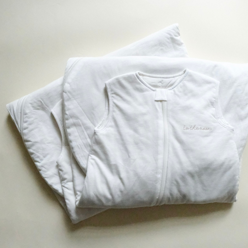 Tothemoon ☾ - Sleeveless quilted sleeping bag - 100% Cotton outer & filling