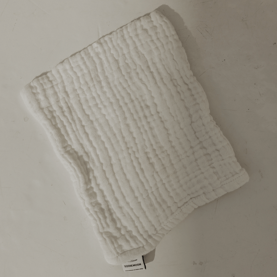 Cotton Gauze Washcloths - Set of 3 - 4 Layers - Handmade