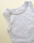 Tothemoon ☾ - Tank Body - Organic cotton - Light grey