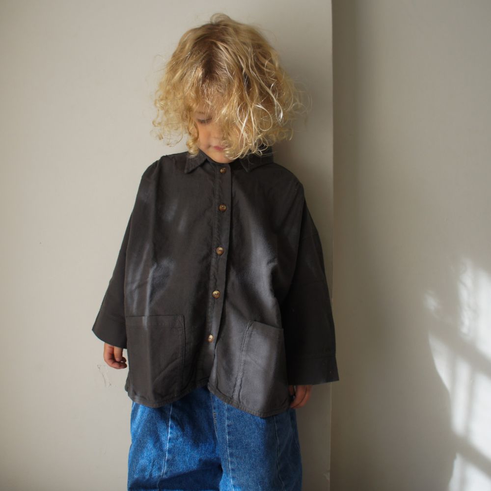 Zacht Lange Mouwen Shirt - Asfalt