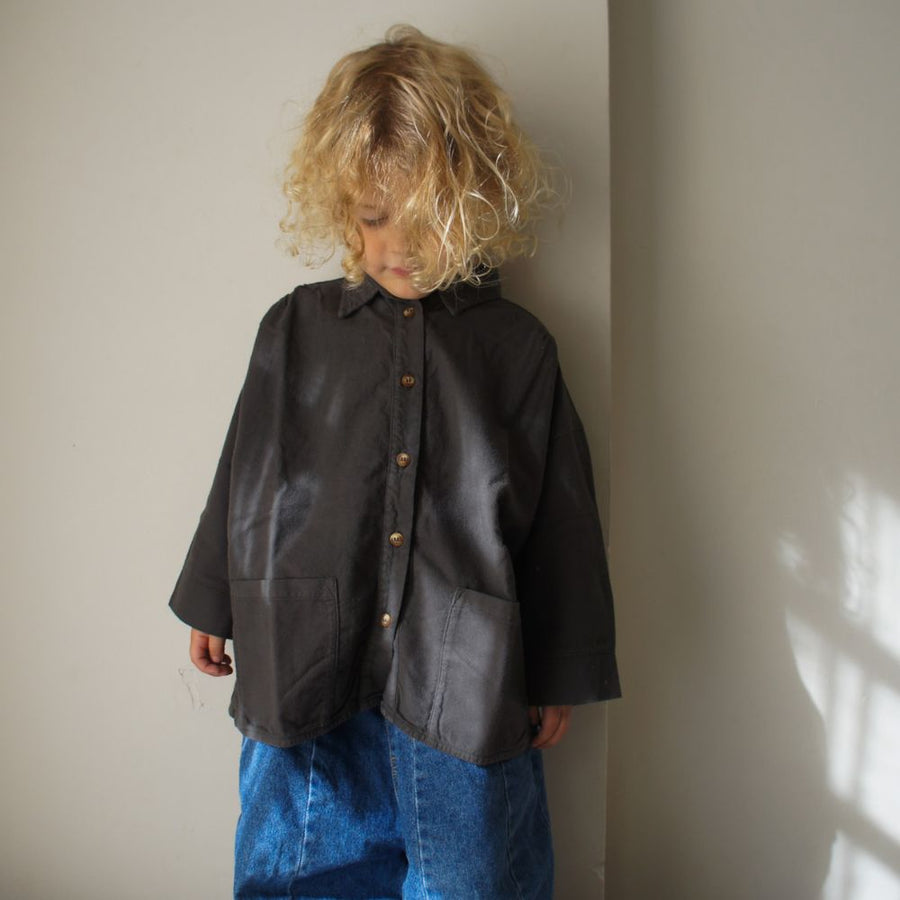 Zacht Lange Mouwen Shirt - Asphalt