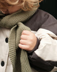 Hvid - Gustave Kids Scarf - 100% Merino wool