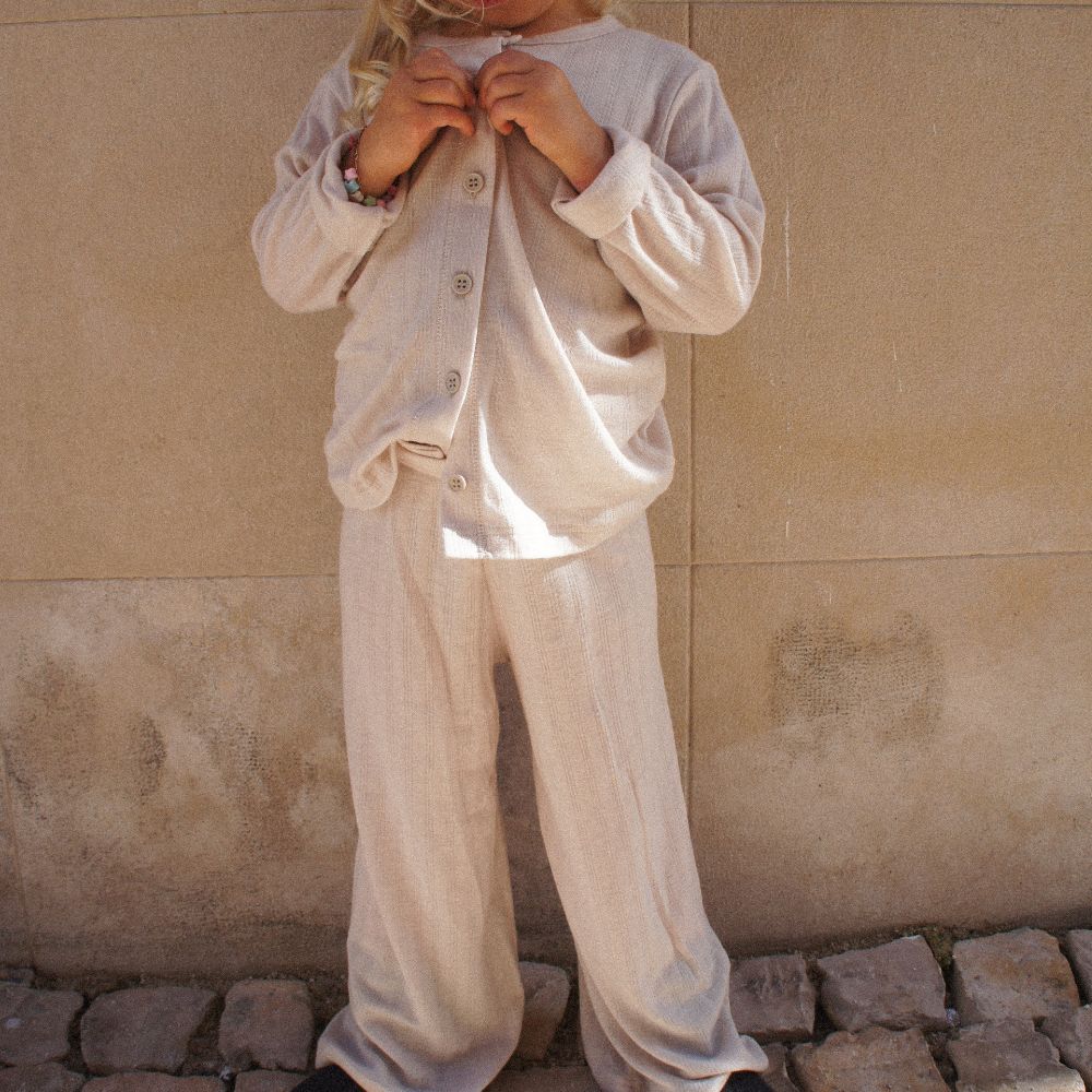 Tothemoon ☾ Tothemoon ☾ - Wide pants - 100% Wool - Moonbeam Clothing 86/92