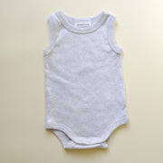 Tothemoon ☾ - Tank Body - Organic cotton - Light grey