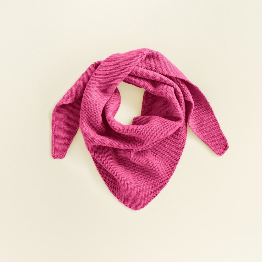 Hvid - Triangle Scarf - For you & Mini - 100% Merino wool
