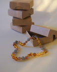 Amber necklace - Kids - 38 cm