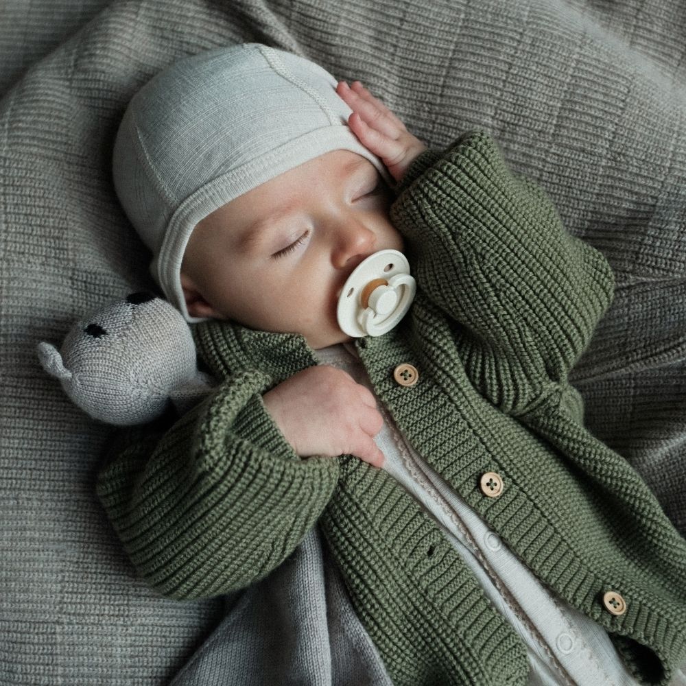 Tothemoon ☾ Tothemoon ☾ - Newborn Bonnet - 100% Wool - Moonbeam Clothing 34cm