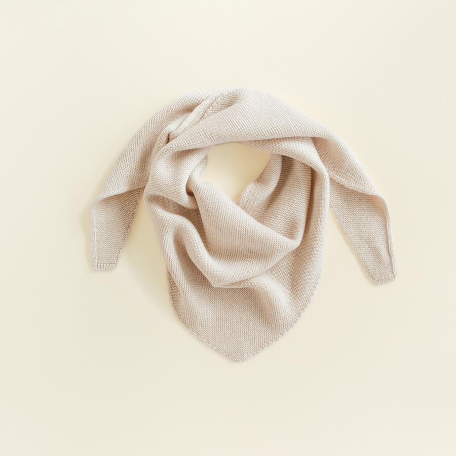 Hvid - Triangle Scarf - For you & Mini - 100% Merino wool