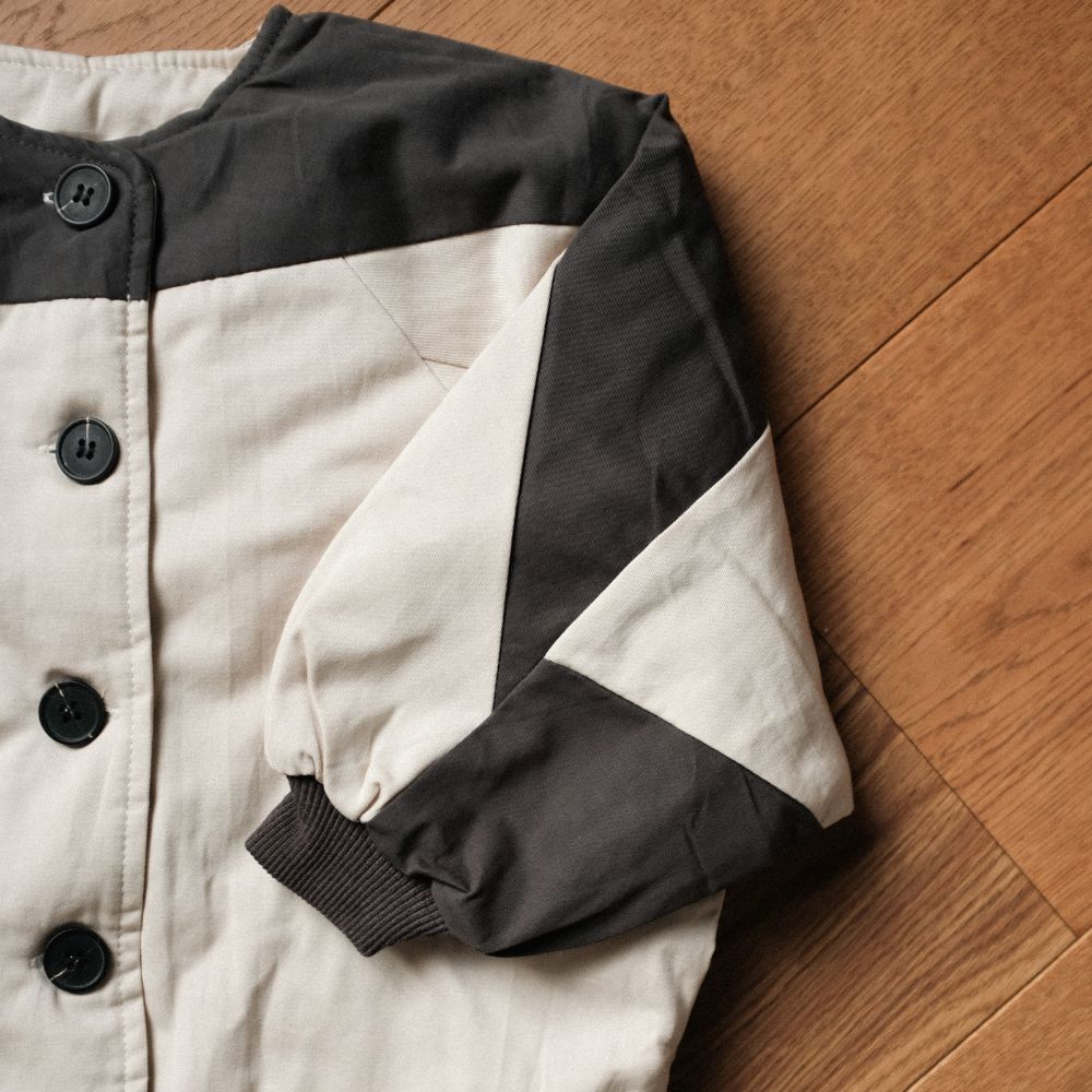 Tothemoon ☾ Tothemoon ☾ - Bambam Padded Bomber jacket - Cotton & Recycled Polyester 2y