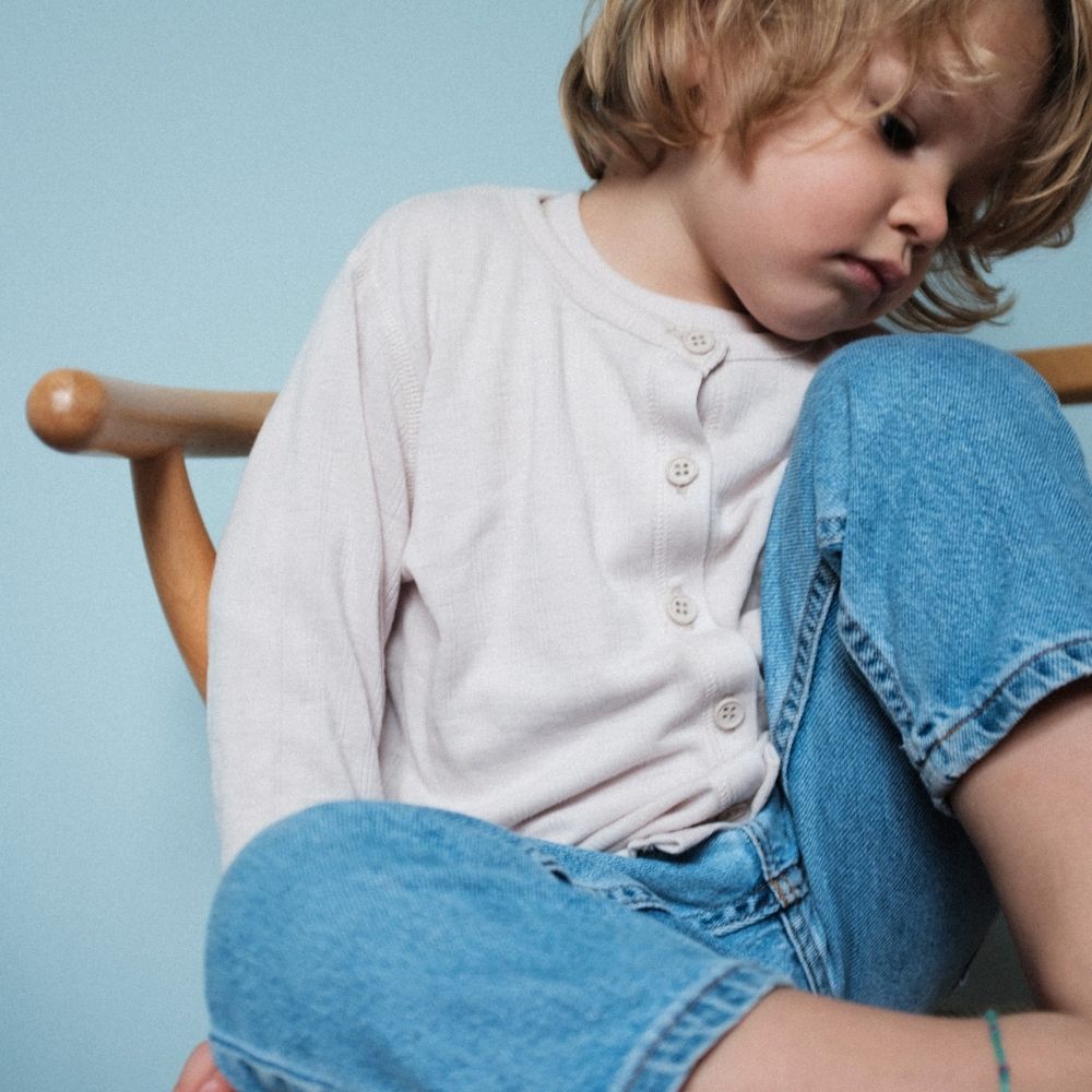 Tothemoon ☾ Tothemoon ☾ - Kids Cardigan - 100% Wool - Moonbeam Clothing 86/92