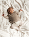 Hvid x Zoen voor Gust - Harvey Vest Baby - 100% Merino wool - Sesame