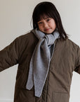 Hvid - Triangle Scarf - For you & Mini - 100% Merino wool