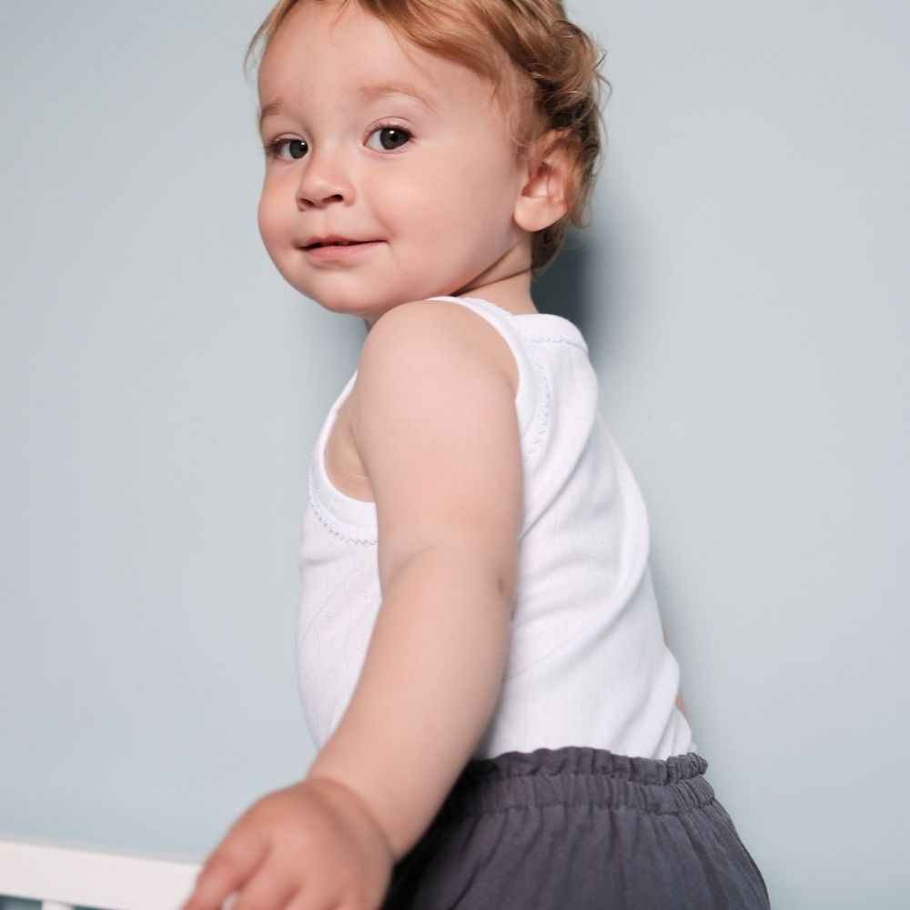 Tothemoon ☾ - Strap body - Organic cotton - Pointelle